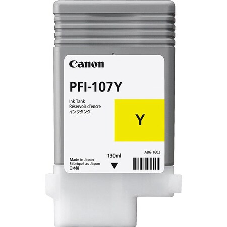 Canon Canon, PFI-107Y Yellow Ink Tank, 130 ml 6708B001AA